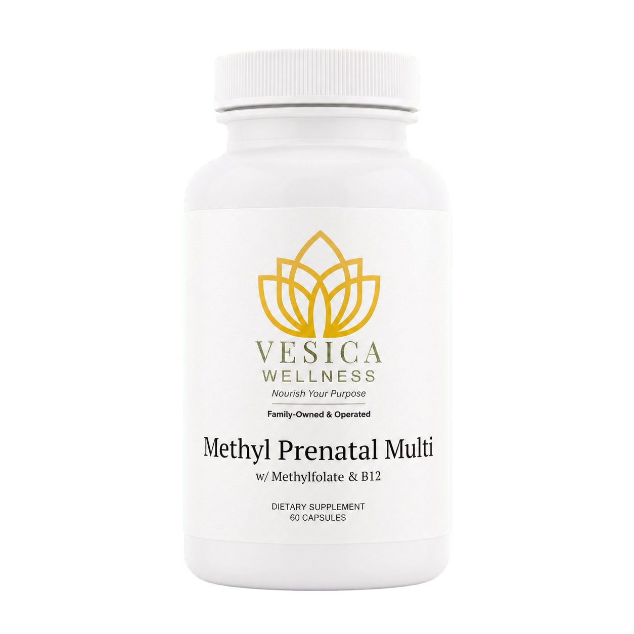 Vesica Methyl Prenatal Multi bottle