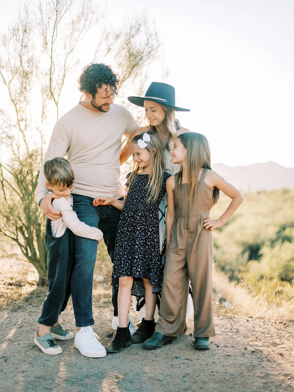 The Armstrong family, owners of Vesica Wellness