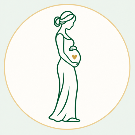 Prenatal Support mother and child icon